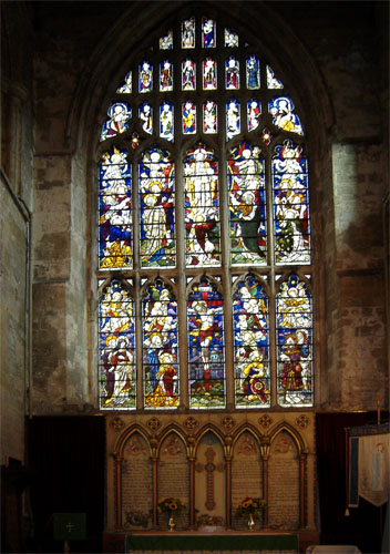The East window of St. Augustine's Church by Clayton & Bell, 1900