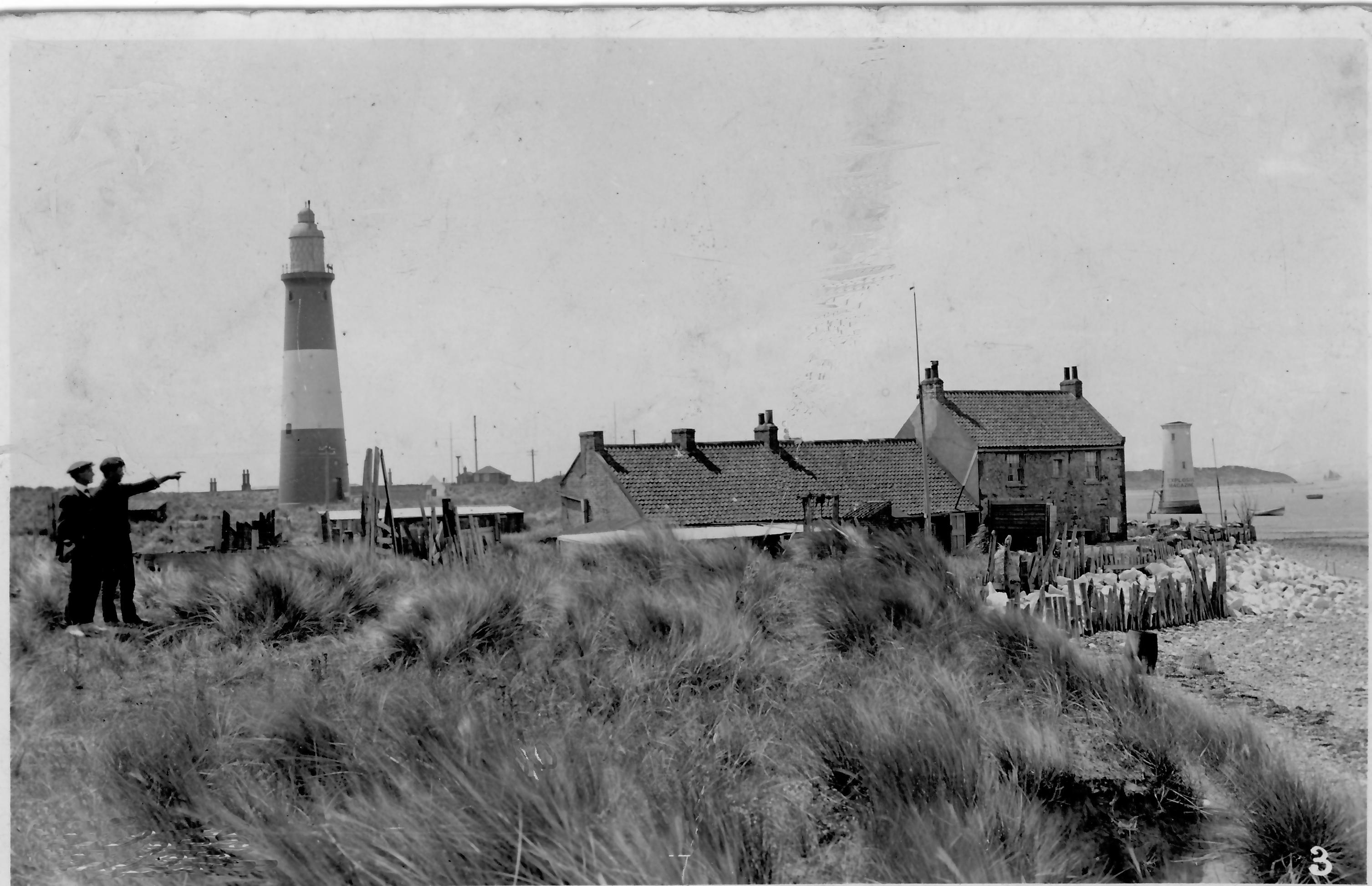 Rear view of Lifeboat Inn, c. 1900